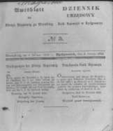 Amtsblatt der K&ouml;niglichen Preussischen Regierung zu Bromberg. 1843.02.03 No.5