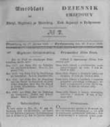 Amtsblatt der Königlichen Preussischen Regierung zu Bromberg. 1843.02.17 No.7