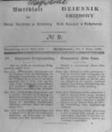 Amtsblatt der K&ouml;niglichen Preussischen Regierung zu Bromberg. 1843.03.03 No.9