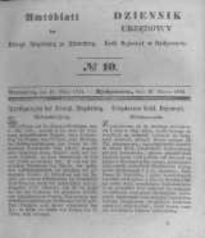 Amtsblatt der K&ouml;niglichen Preussischen Regierung zu Bromberg. 1843.03.10 No.10