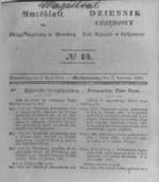 Amtsblatt der K&ouml;niglichen Preussischen Regierung zu Bromberg. 1843.04.07 No.14