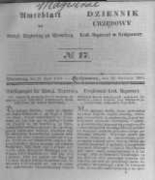 Amtsblatt der K&ouml;niglichen Preussischen Regierung zu Bromberg. 1843.04.28 No.17