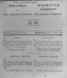Amtsblatt der K&ouml;niglichen Preussischen Regierung zu Bromberg. 1843.05.05 No.18
