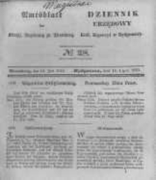 Amtsblatt der Königlichen Preussischen Regierung zu Bromberg. 1843.07.14 No.28