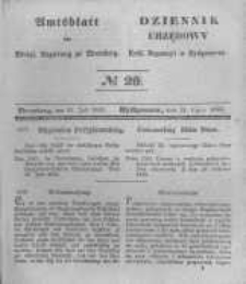 Amtsblatt der Königlichen Preussischen Regierung zu Bromberg. 1843.07.21 No.29