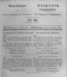 Amtsblatt der K&ouml;niglichen Preussischen Regierung zu Bromberg. 1843.08.04 No.31