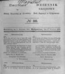 Amtsblatt der Königlichen Preussischen Regierung zu Bromberg. 1843.09.08 No.36