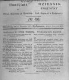 Amtsblatt der K&ouml;niglichen Preussischen Regierung zu Bromberg. 1843.11.17 No.46