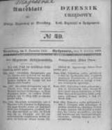 Amtsblatt der Königlichen Preussischen Regierung zu Bromberg. 1843.12.08 No.49