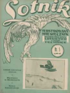 Lotnik: ilustrowany miesięcznik poświęcony lotnictwu i jego technice: organ Wielkopolskiego Klubu Lotników 1930.05 T.10 Nr5(122)