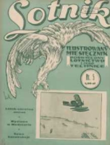 Lotnik: ilustrowany miesięcznik poświęcony lotnictwu i jego technice: organ Wielkopolskiego Klubu Lotnik&oacute;w 1930.05 T.10 Nr5(122)