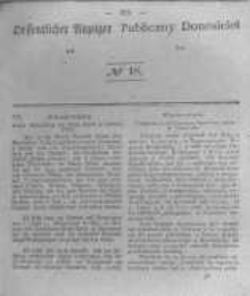 Oeffentlicher Anzeiger zum Amtsblatt No.18 der Königl. Preuss. Regierung zu Bromberg. 1843
