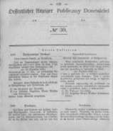 Oeffentlicher Anzeiger zum Amtsblatt No.30 der Königl. Preuss. Regierung zu Bromberg. 1843