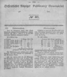 Oeffentlicher Anzeiger zum Amtsblatt No.40 der Königl. Preuss. Regierung zu Bromberg. 1843