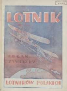 Lotnik: organ Związku Lotników Polskich 1928.10.20 T.8 Nr3(105)