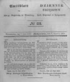 Amtsblatt der K&ouml;niglichen Preussischen Regierung zu Bromberg. 1844.06.07 No.23