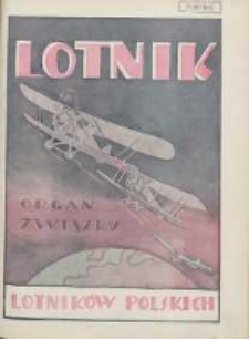 Lotnik: organ Związku Lotników Polskich 1928.03.31 T.7 Nr3/4(99)