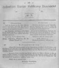 Oeffentlicher Anzeiger zum Amtsblatt No.9 der Königl. Preuss. Regierung zu Bromberg. 1844