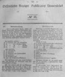 Oeffentlicher Anzeiger zum Amtsblatt No.11 der Königl. Preuss. Regierung zu Bromberg. 1844