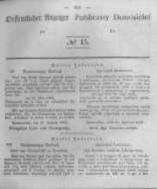 Oeffentlicher Anzeiger zum Amtsblatt No.15 der Königl. Preuss. Regierung zu Bromberg. 1844