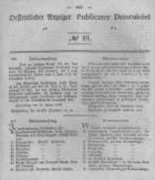 Oeffentlicher Anzeiger zum Amtsblatt No.19 der Königl. Preuss. Regierung zu Bromberg. 1844