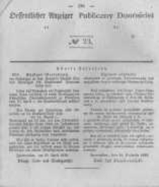 Oeffentlicher Anzeiger zum Amtsblatt No.23 der Königl. Preuss. Regierung zu Bromberg. 1844
