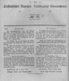 Oeffentlicher Anzeiger zum Amtsblatt No.31 der Königl. Preuss. Regierung zu Bromberg. 1844