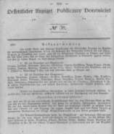 Oeffentlicher Anzeiger zum Amtsblatt No.38 der Königl. Preuss. Regierung zu Bromberg. 1844