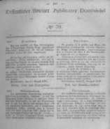 Oeffentlicher Anzeiger zum Amtsblatt No.39 der Königl. Preuss. Regierung zu Bromberg. 1844