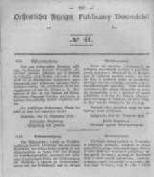 Oeffentlicher Anzeiger zum Amtsblatt No.41 der Königl. Preuss. Regierung zu Bromberg. 1844