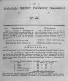 Oeffentlicher Anzeiger zum Amtsblatt No.44 der Königl. Preuss. Regierung zu Bromberg. 1844