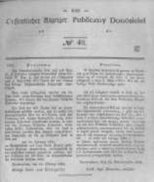 Oeffentlicher Anzeiger zum Amtsblatt No.49 der Königl. Preuss. Regierung zu Bromberg. 1844