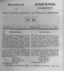 Amtsblatt der Königlichen Preussischen Regierung zu Bromberg. 1845.03.14 No.11