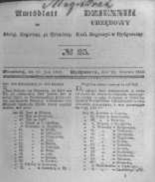 Amtsblatt der Königlichen Preussischen Regierung zu Bromberg. 1845.06.20 No.25