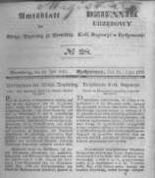Amtsblatt der Königlichen Preussischen Regierung zu Bromberg. 1845.07.11 No.28