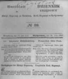 Amtsblatt der Königlichen Preussischen Regierung zu Bromberg. 1845.07.18 No.29