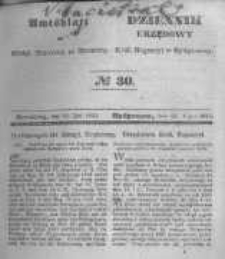 Amtsblatt der Königlichen Preussischen Regierung zu Bromberg. 1845.07.25 No.30