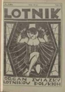 Lotnik: organ Związku Lotników Polskich 1926.07.17 T.4 Nr2(61)