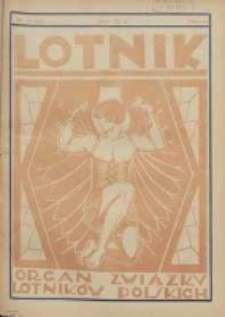 Lotnik: organ Związku Lotników Polskich 1926.07.31 T.4 Nr4(63)
