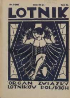 Lotnik: organ Związku Lotników Polskich 1926.11.07 T.4 Nr9(68)
