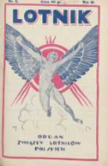 Lotnik: organ Związku Lotników Polskich 1926.01.30 R.3 Nr5(44)