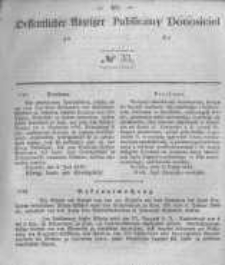 Oeffentlicher Anzeiger zum Amtsblatt No.33 der Königl. Preuss. Regierung zu Bromberg. 1845