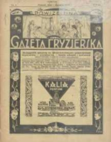 Powszechna Gazeta Fryzjerska : organ Związku Polskich Cechów Fryzjerskich 1928.01.01 R.6 Nr1