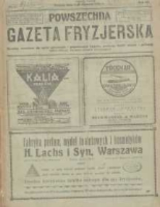 Powszechna Gazeta Fryzjerska : organ Związku Polskich Cechów Fryzjerskich 1925.01.01 R.3 Nr1