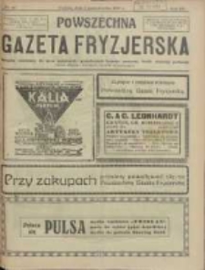 Powszechna Gazeta Fryzjerska : organ Związku Polskich Cechów Fryzjerskich 1925.10.01 R.3 Nr10