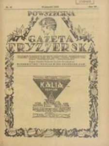 Powszechna Gazeta Fryzjerska : organ Związku Polskich Cechów Fryzjerskich 1929.08.16 R.7 Nr16