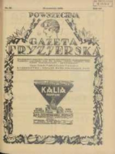 Powszechna Gazeta Fryzjerska : organ Związku Polskich Cechów Fryzjerskich 1929.09.16 R.7 Nr18