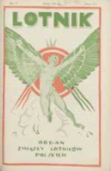 Lotnik: organ Związku Lotników Polskich 1926.02.13 R.3 Nr7(46)