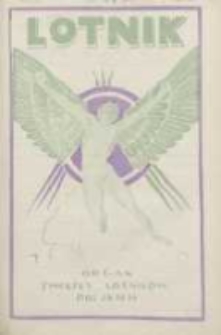 Lotnik: organ Związku Lotników Polskich 1926.03.06 R.3 Nr10(49)