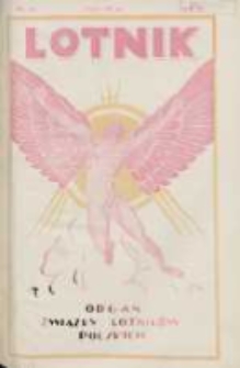 Lotnik: organ Związku Lotników Polskich 1926.04.24 R.3 Nr15(53)
